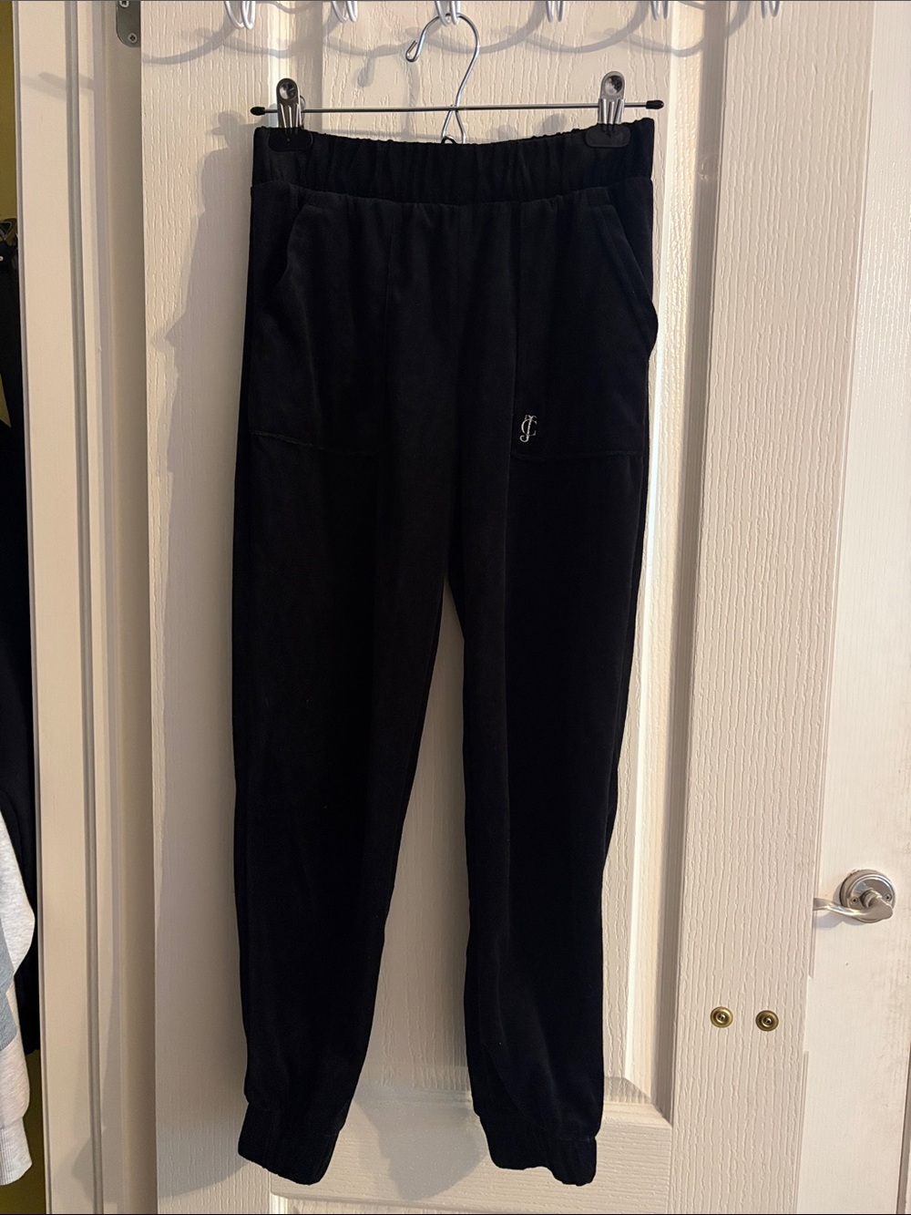 Juicy Couture Black Kids Jogger Sweatpants